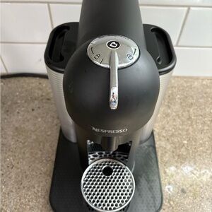 Nespresso Vertuo Black and Silver Coffee Maker